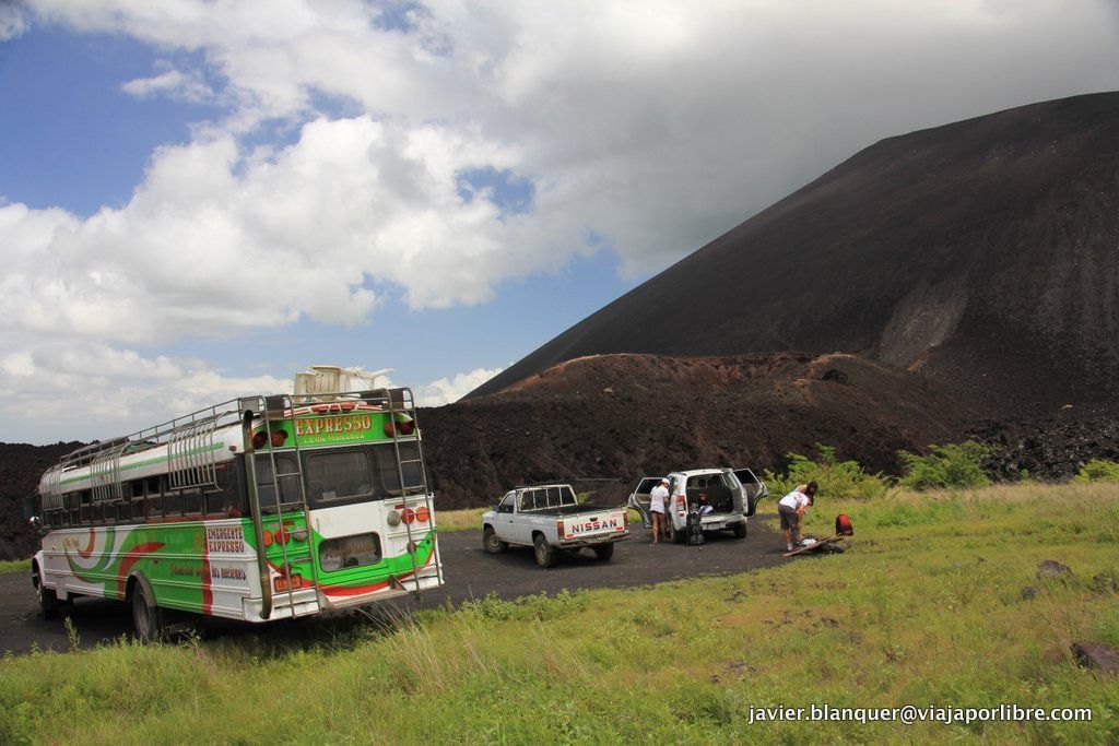 Volcán Cerro Negro Parking Volcán Cerro Negro