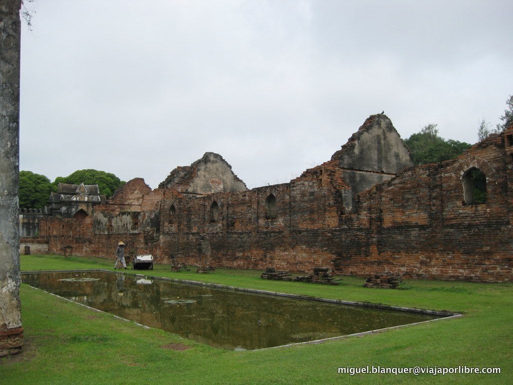 Lopburi Palacio Real en Lopburi