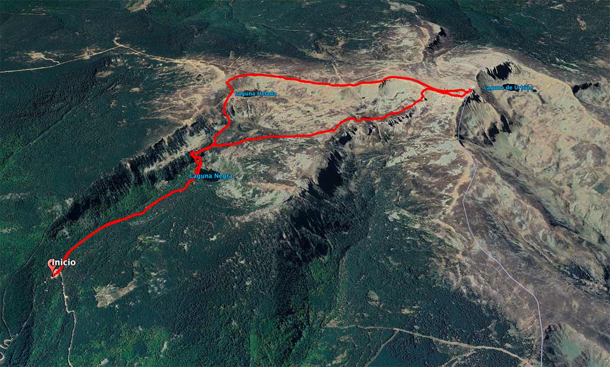 Mapa de la ruta Mapa de la ruta
