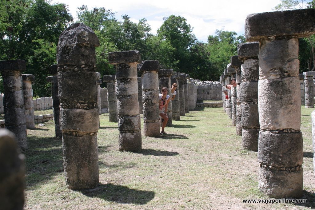 Chichén Itzá Templo de las Mil Columnas
