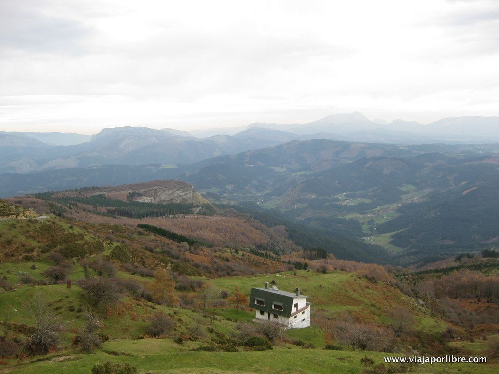 De camino al Gorbeia