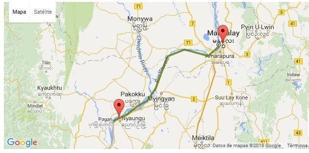 Mapa de Malikha river Mapa de Malikha river