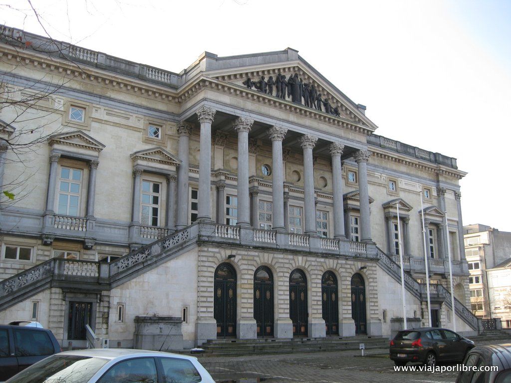 Ciudad de Gante Palacio de Justicia (oud justitiepaleis)