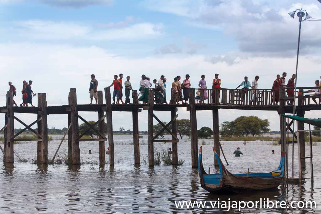 Puente de Teca, Mandalay