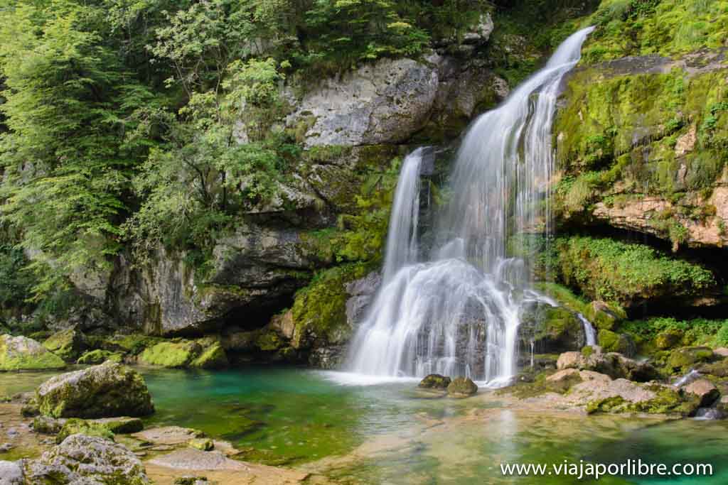 Senderismo en Eslovenia - Alpe Adria Trail - Cascadas de Virje Senderismo en Eslovenia - El Alpe Adria Trail - Cascadas de Eslovenia – Cascadas de Virje