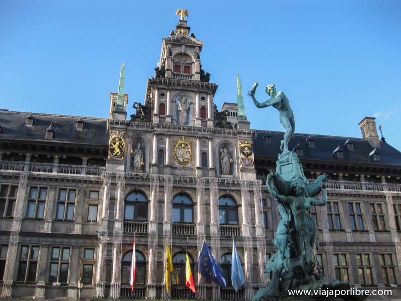 Amberes - Grote Markt - Ayuntamiento