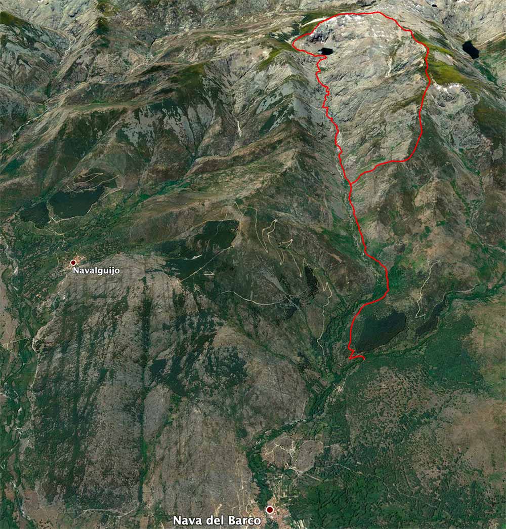 Mapa de la ruta