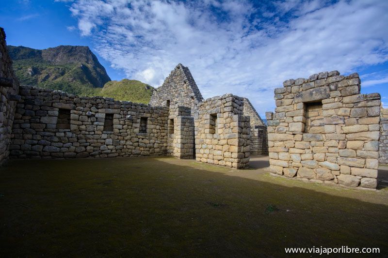 Viviendas de Machu Picchu