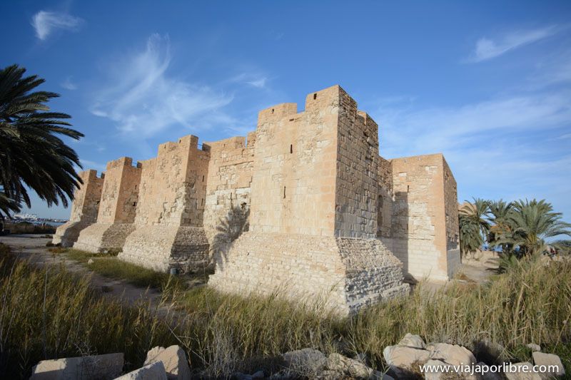 El fuerte Borj El Kebir. Isla de Djerba