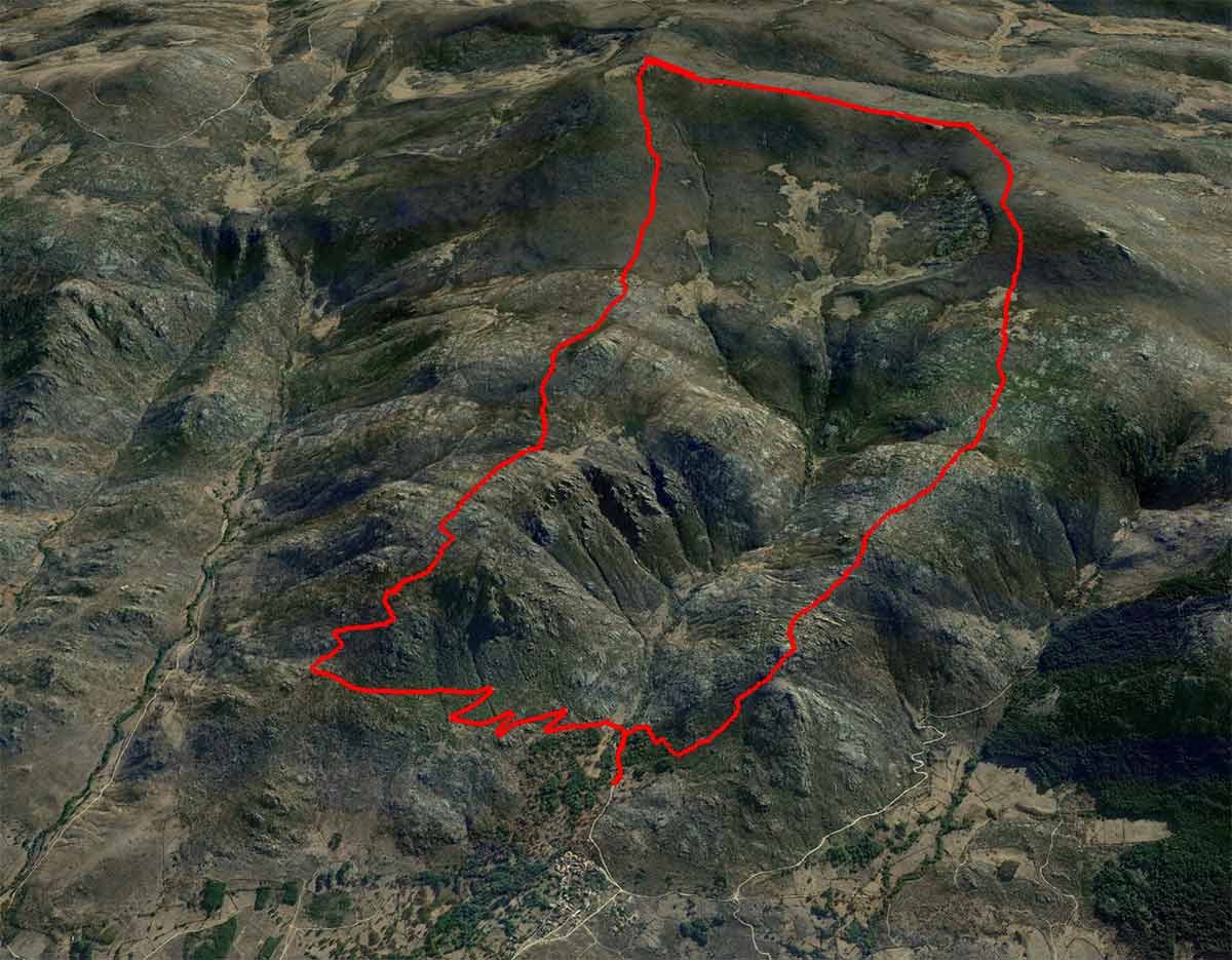 Mapa Serrota