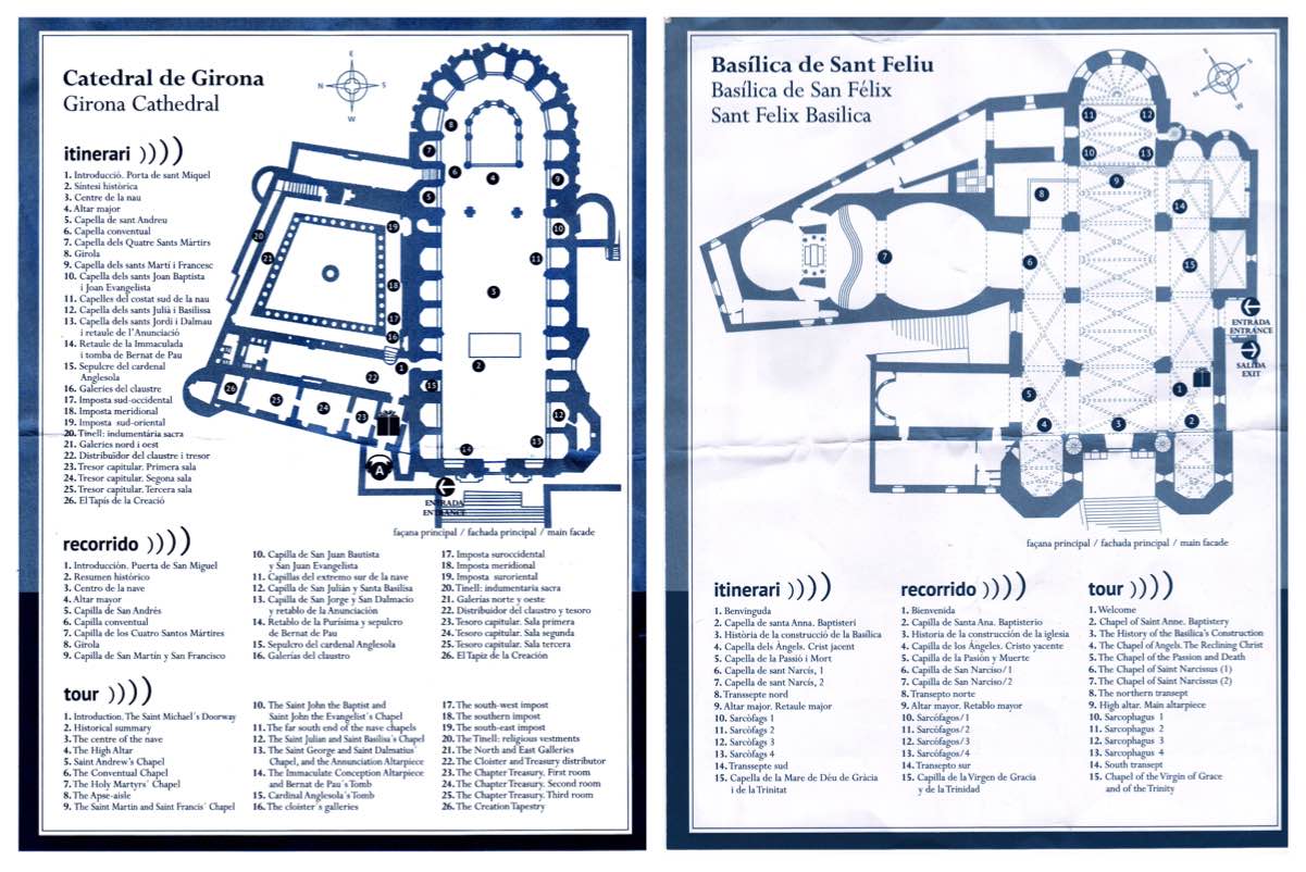 Plano de la Catedral y la Basílica