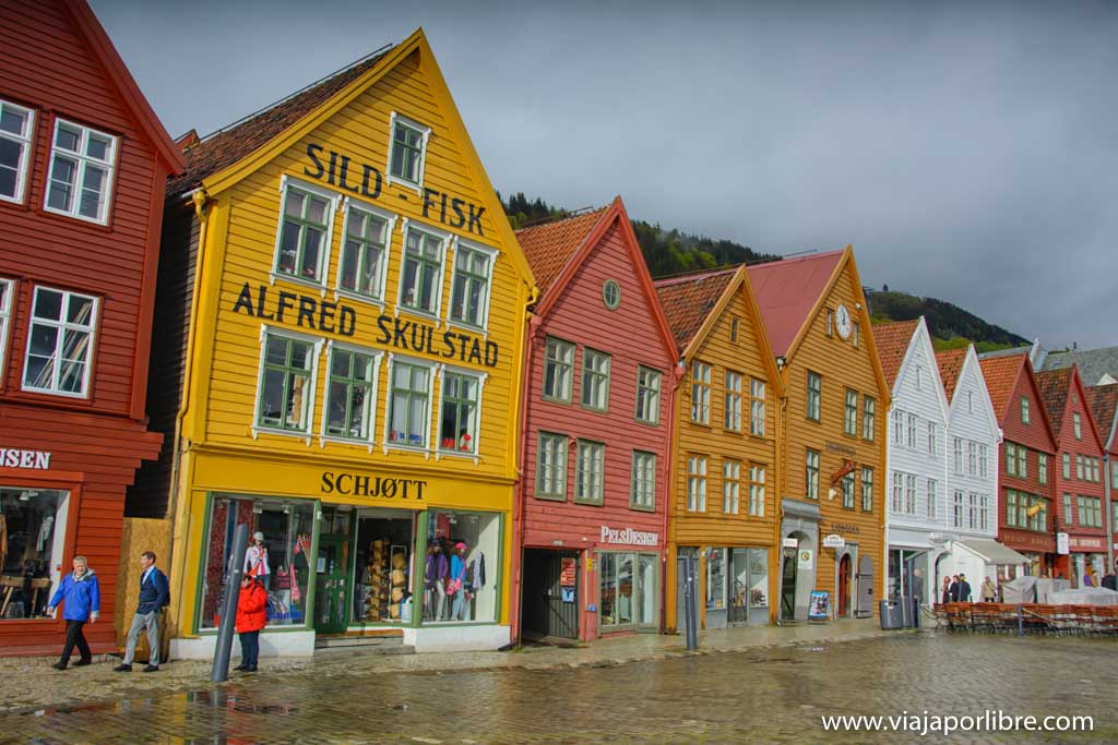 Qué ver en Bergen. Capital de los Fiordos Noruegos