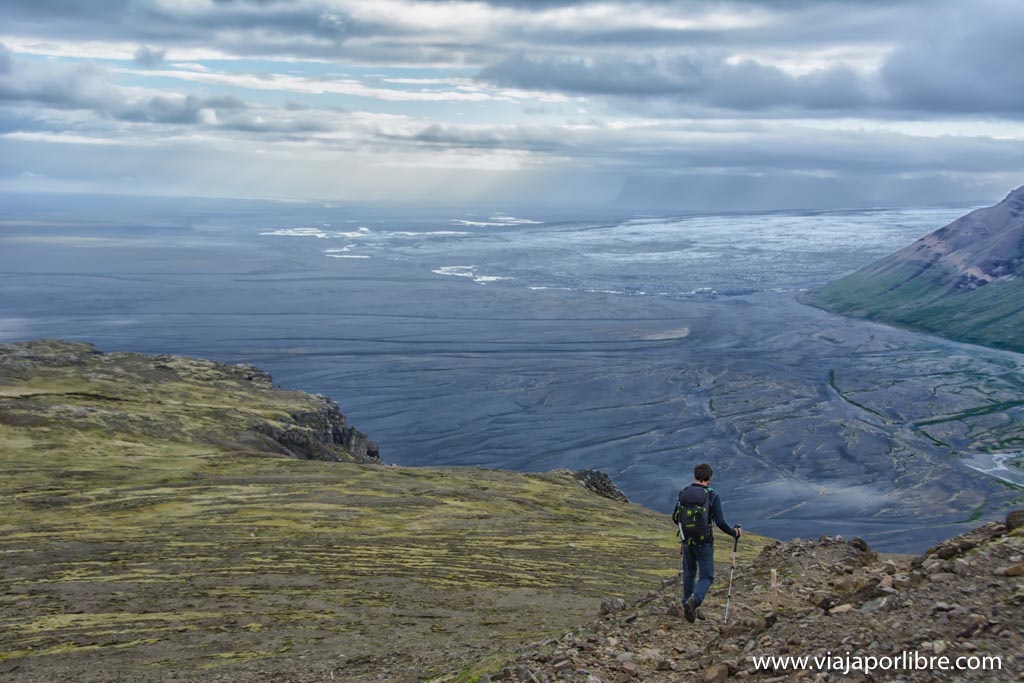 Ruta por el parque nacional de Skaftafell Ruta por el parque nacional de Skaftafell