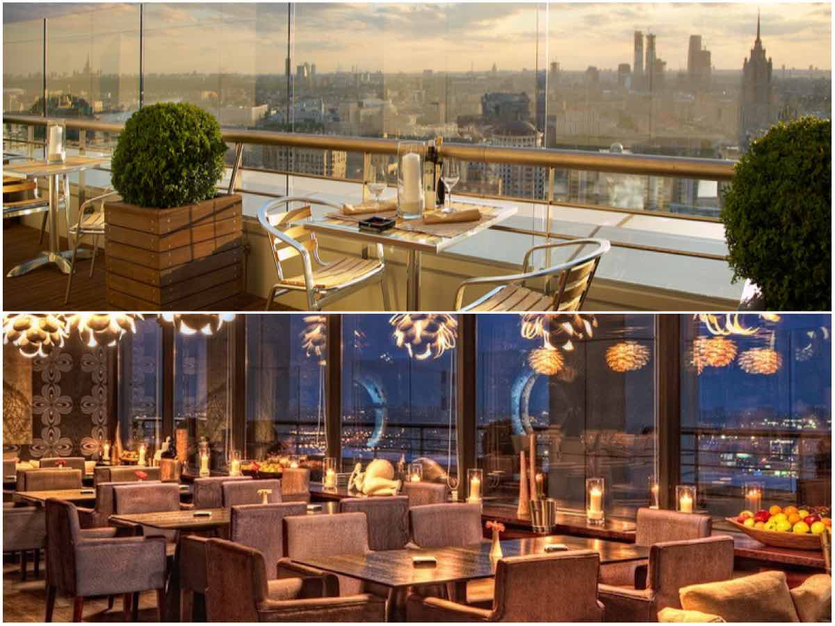 restaurantes en Moscú Kalina bar