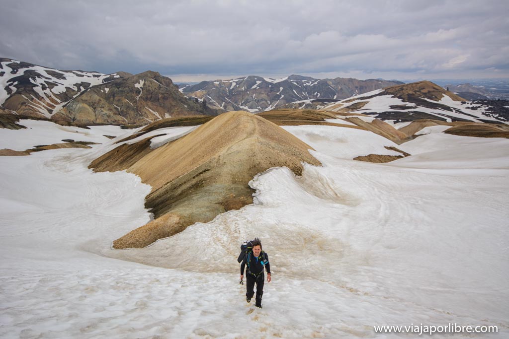 Trekking en Landmannalaugar – Posmork. Laugavegurinn