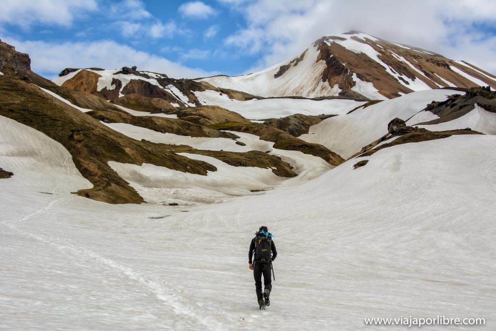 Trekking en Landmannalaugar – Posmork. Laugavegurinn