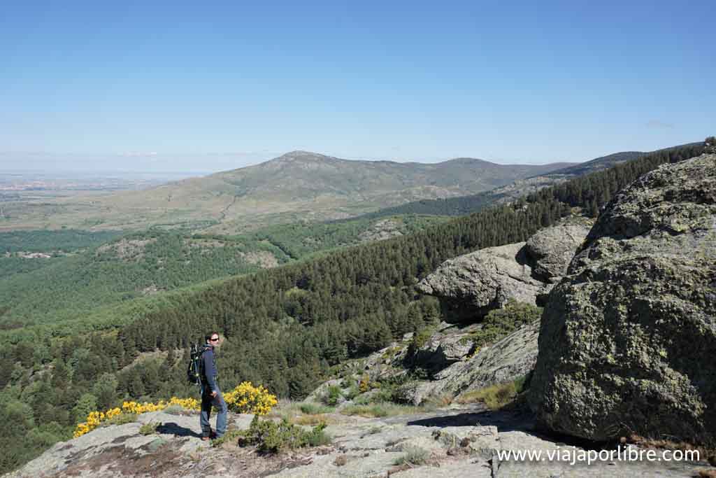 Ascensión al Reventón desde La Granja Ruta de La Granja al Reventón