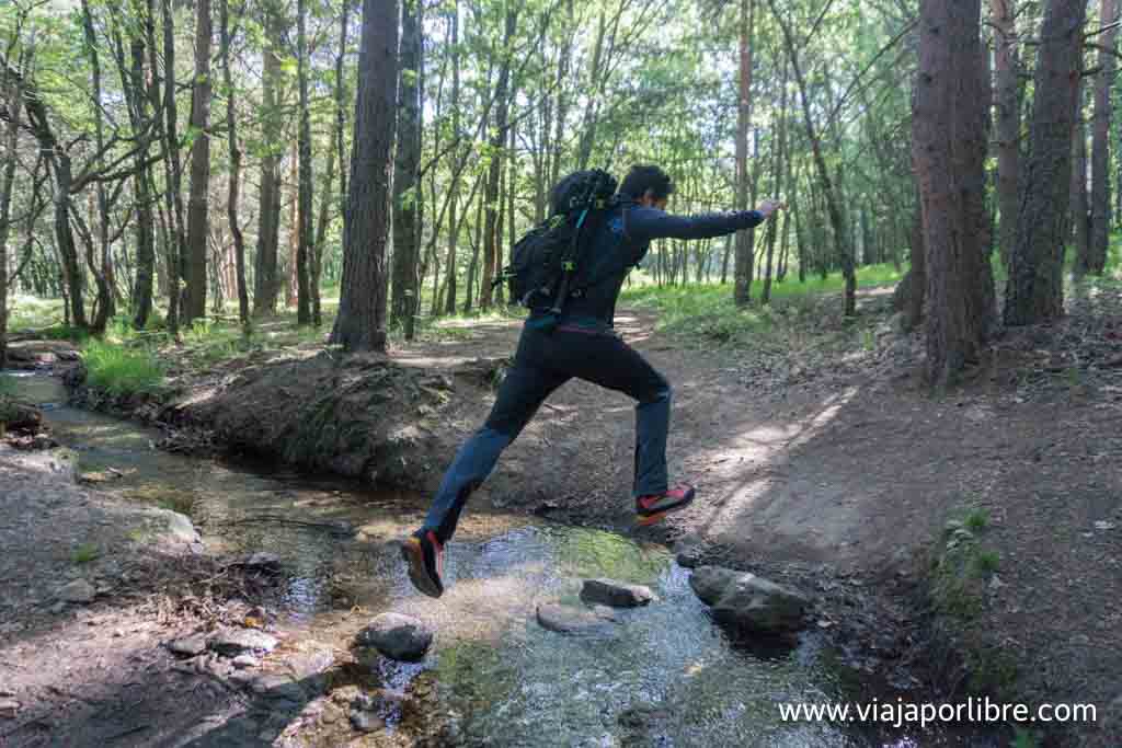 Ascensión al Reventón desde La Granja Junto al Arroyo Peña Berrueco