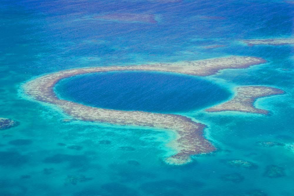 Blue Hole en Belize