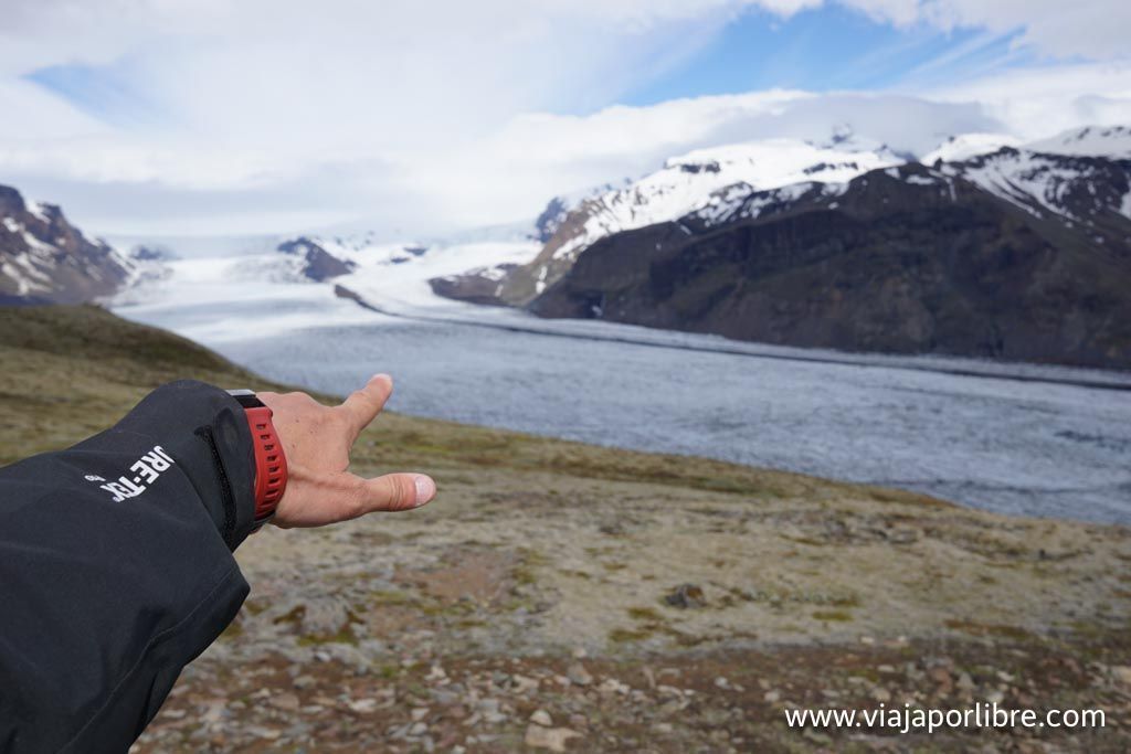 reloj de montaña Kristínartindar, Islandia