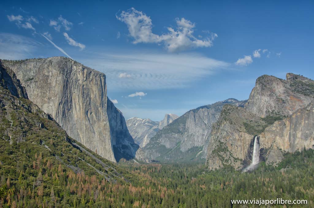 Que ver en el Yosemite National Park - Tunnel View Que ver en el Yosemite National Park - Tunnel View
