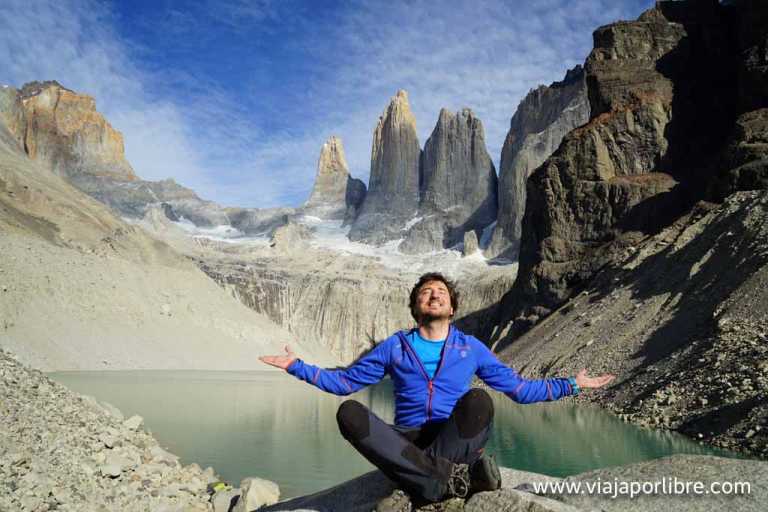 TorresdelPaine RutaO RefugioTorreCentral MiradorlasTorres