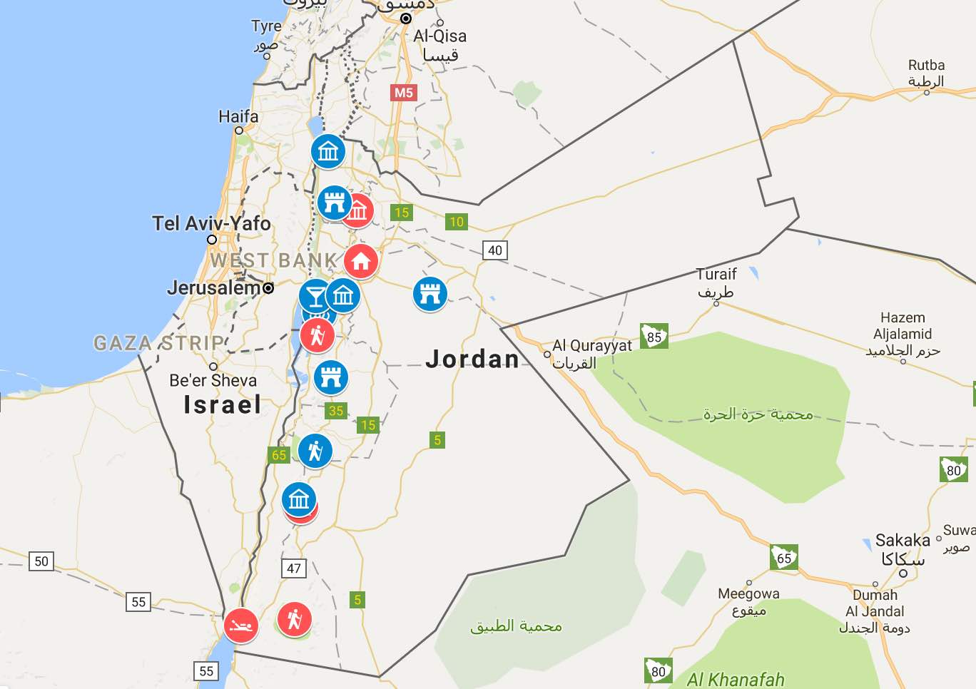 Preparativos para viajar a Jordania (Ruta de 10 días) Preparativos para viajar a Jordania (Ruta de 10 días)