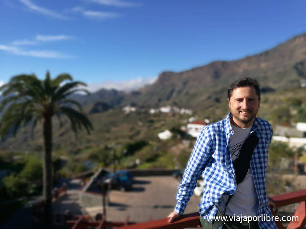 Gran Canaria En Tejeda, de vez en cuando salimos en alguna foto :)