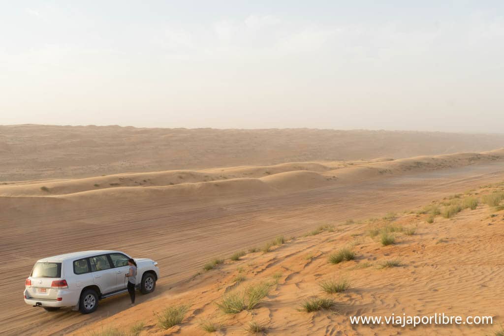 Oman por libre Desierto en Omán