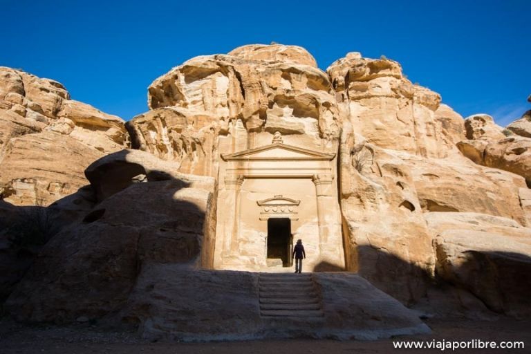 La maravillosa ruta entre Little Petra y Petra