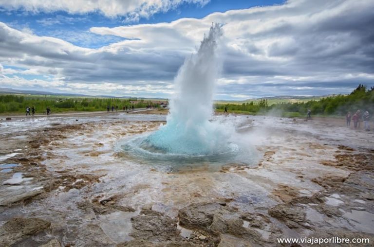 La ruta del círculo dorado en Islandia
