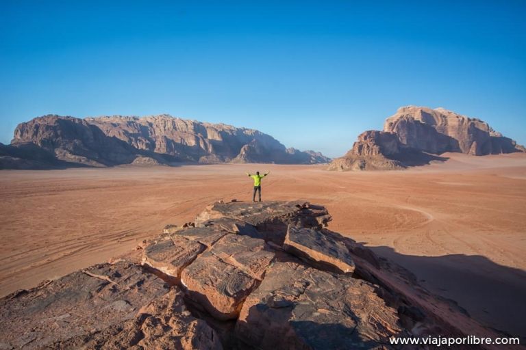 Las mejores rutas x por el desierto de Wadi Rum