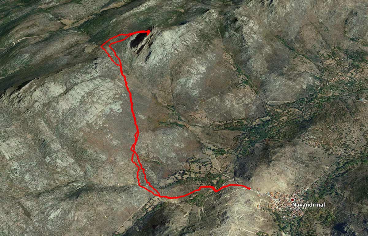 Mapa peña Cabrera Mapa peña Cabrera