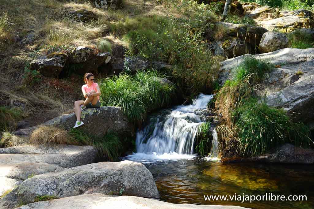 Piscinas naturales en el Valle de Ambroz