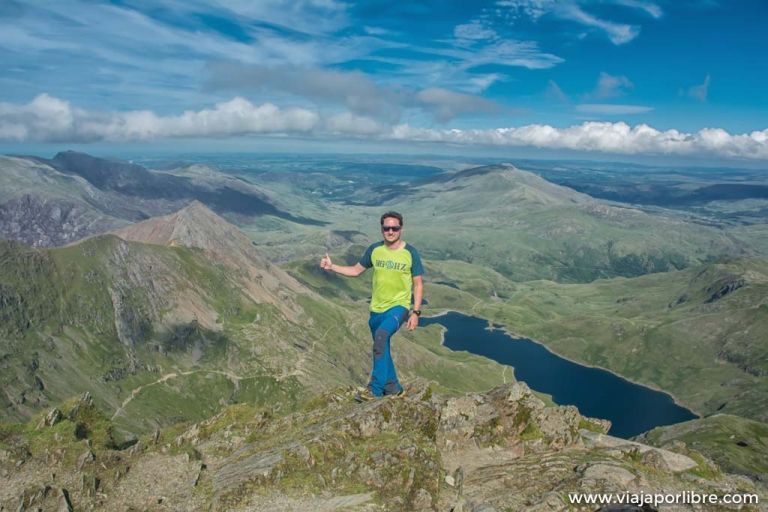 Ruta al Snowdon, el pico mas alto de Gales