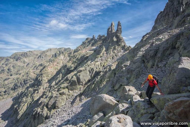 Ascensión al Casquerazo desde la Plataforma (Sierra de Gredos)