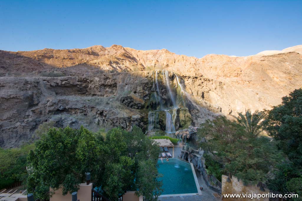 Las aguas termales de Hammamat Ma'In en Jordania