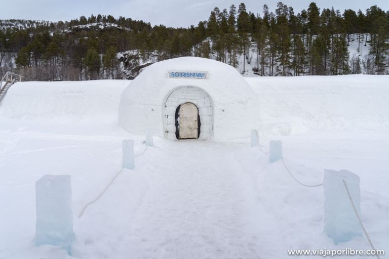 hoteles de hielo en la Laponia Noruega