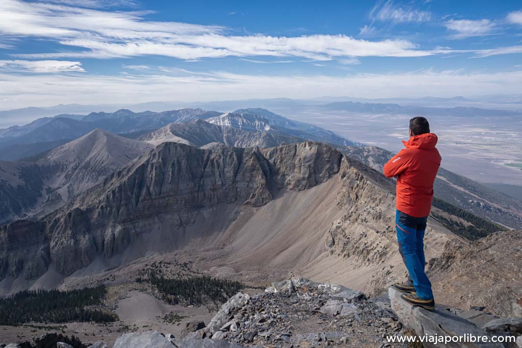 Trekking en Great Basin y el Wheeler Peak (Nevada, USA)