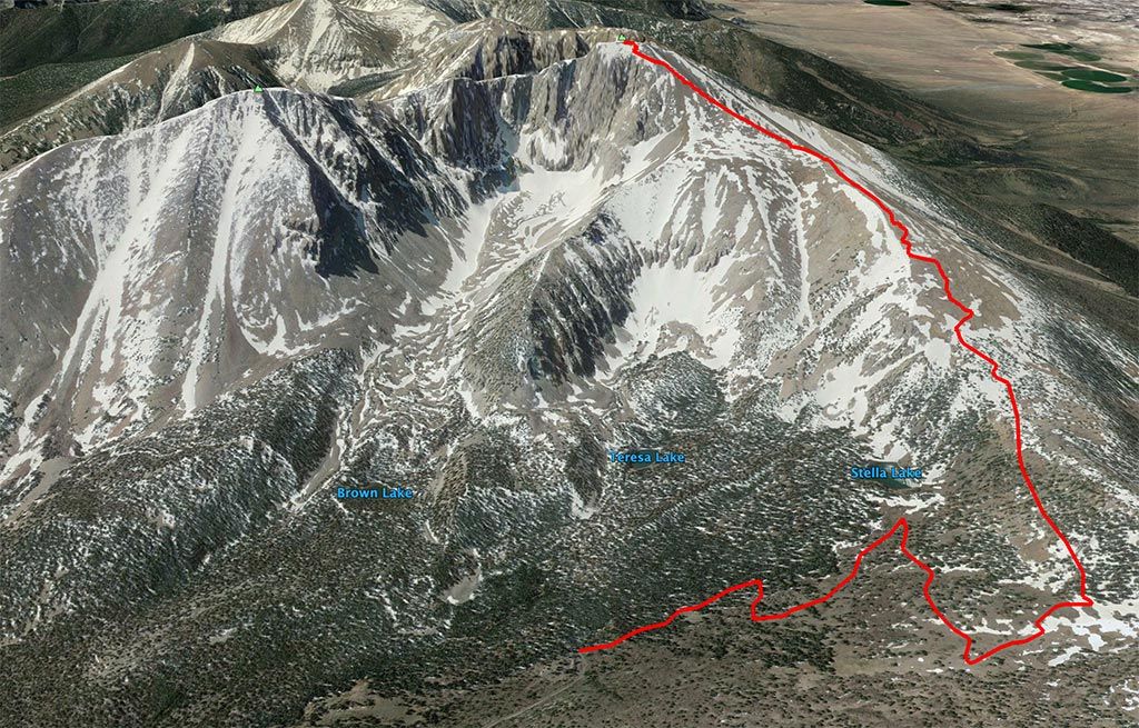Trekking en Great Basin y el Wheeler Peak (Nevada, USA) Trekking en Great Basin y el Wheeler Peak (Nevada, USA)