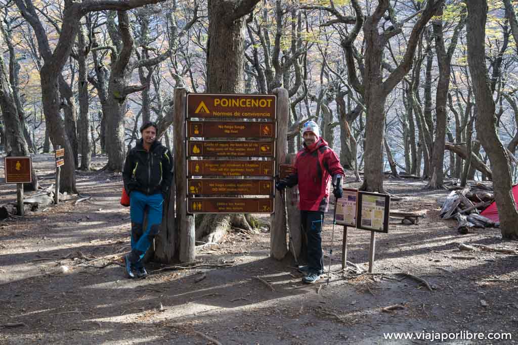 Trekking a Laguna de los tres (Fitz Roy) Circuito/Ruta de tres días por el Chalten