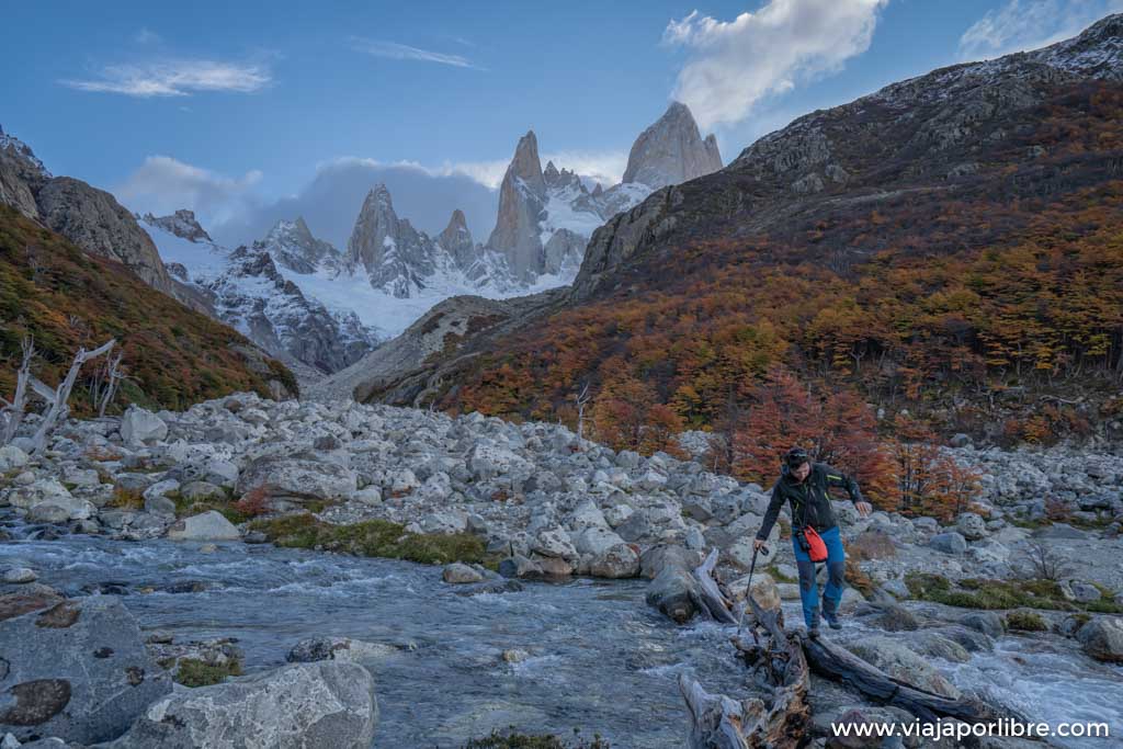 Circuito/Ruta de tres días por el Chalten