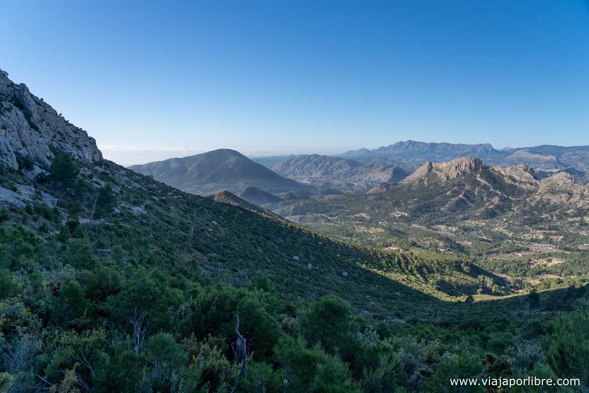 Ruta circular Puig Campana Ruta circular Puig Campana