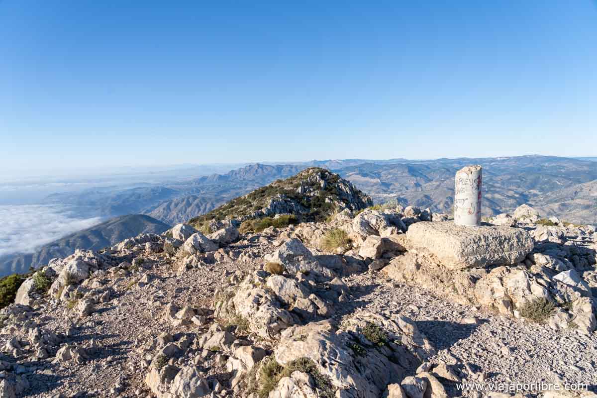 Cima del Puig Campana Cima del Puig Campana