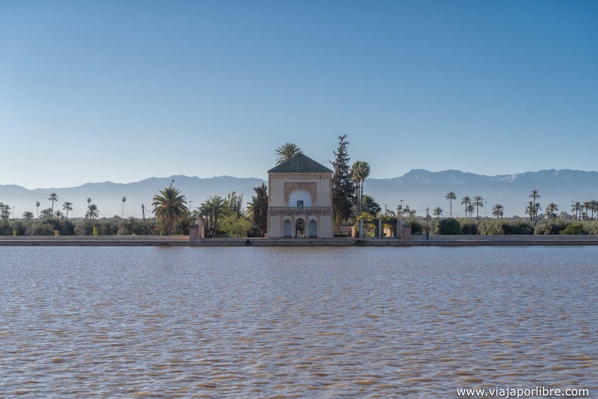 El jardín de Menara El jardín de Menara