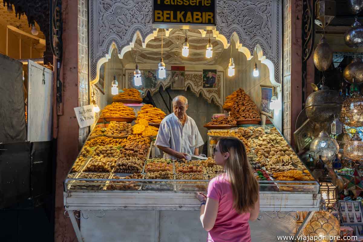 El zoco de Marrakech El zoco de Marrakech