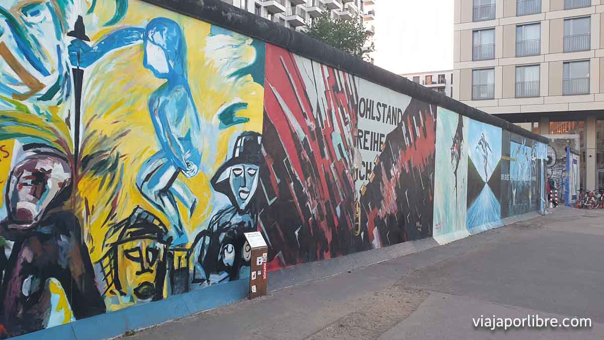 Caída del muro Muro de Berlín - East Side Gallery