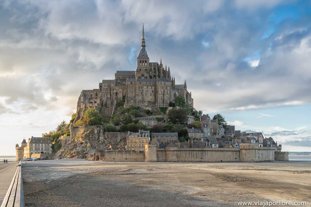 Mont Saint Michel a la tarde