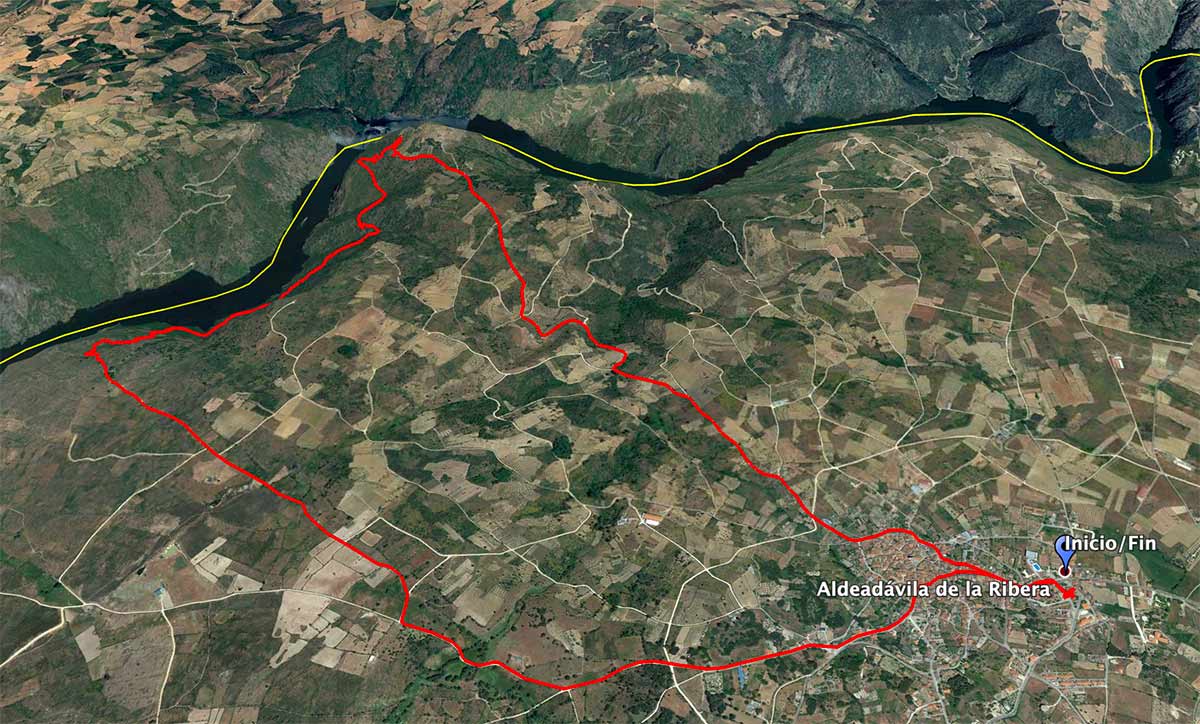 Mapa de la ruta