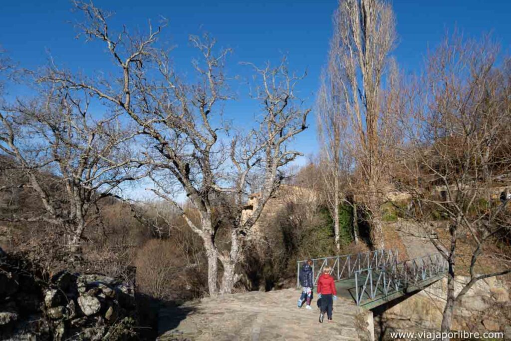 Acceso al molino